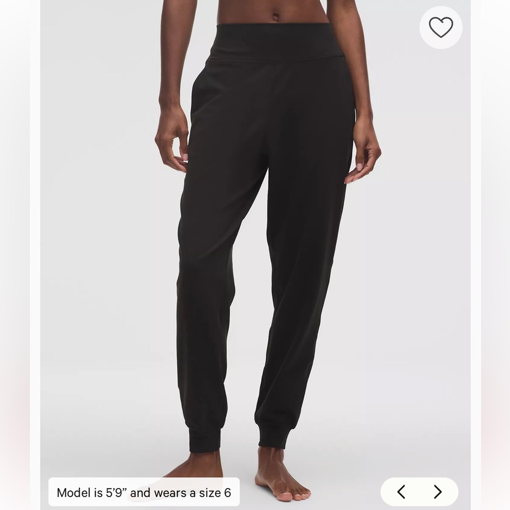 Lululemon Athletica Black Joggers